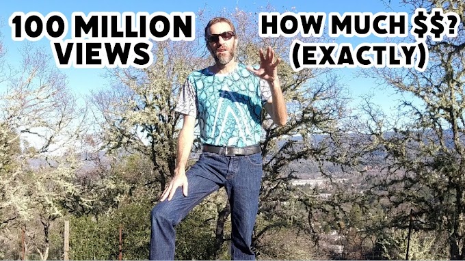 How much did I make from 100 MILLION VIEWS on YouTube? | Travel & Tourism Video Vloggers And Reviews