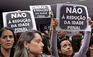 Cresce campanha contra redução da maioridade penal Cresce campanha contra redução da maioridade penal