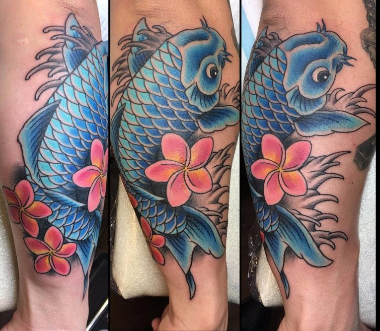 Gambar Tato Ikan Koi Di Dada Gambar Ikan HD