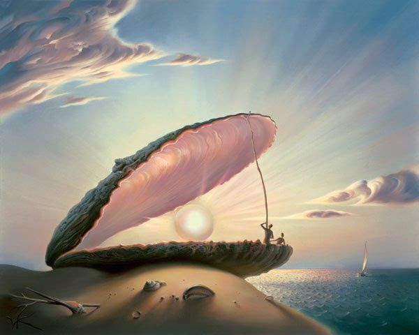 Arte de Vladimir Kush_Crianças do exôdo 13