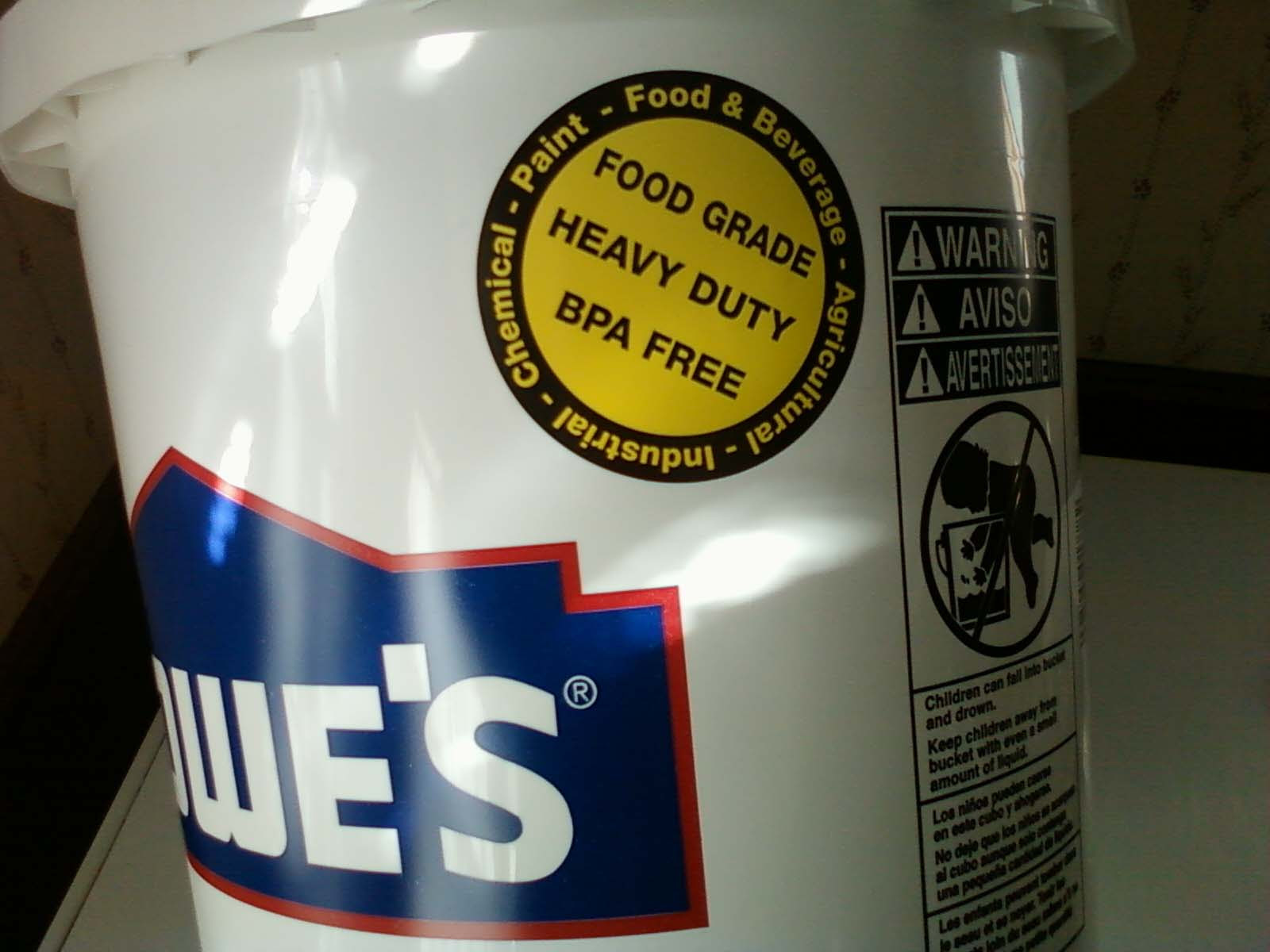 5-Gallon Bucket Food Capacity. - Preparedness Advice