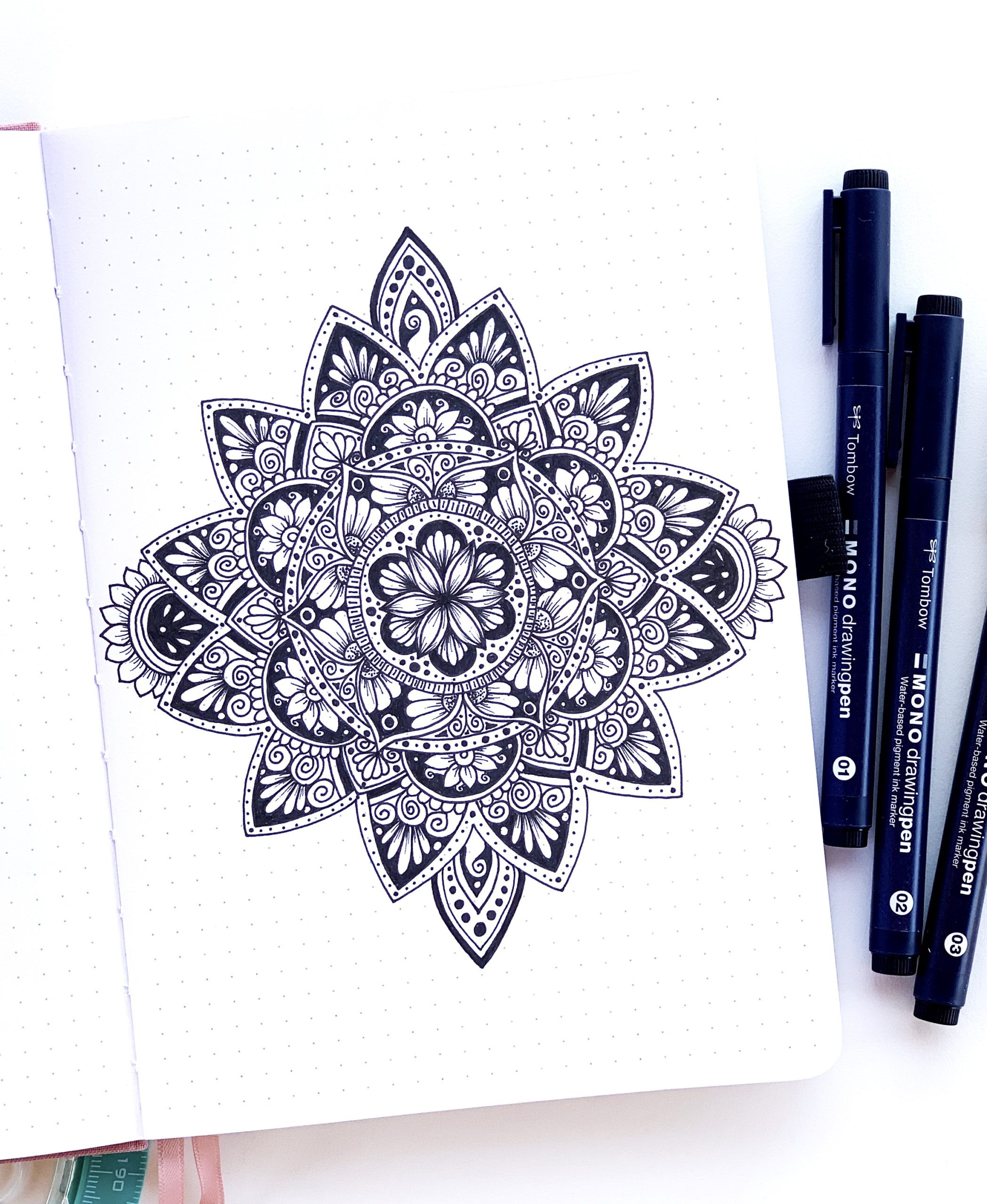 Easy Mandala Art Designs Colourful - joicefglopes