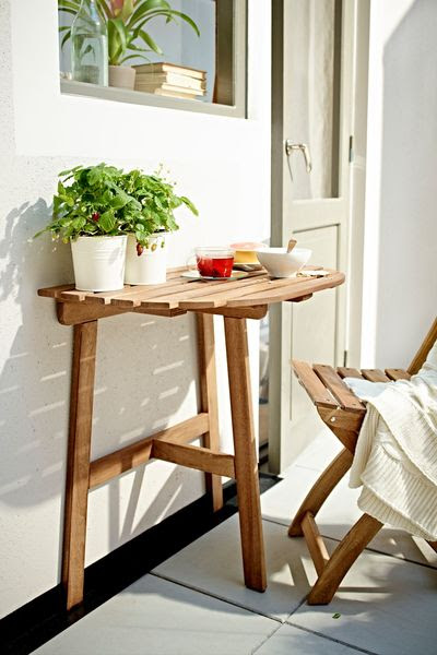 Table de balcon Ikea Askholmen
