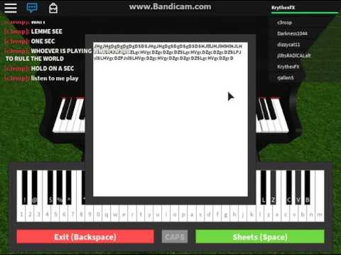 Roblox Piano Sheets My Heart Will Go On Roblox Generator Robux - play that song roblox piano