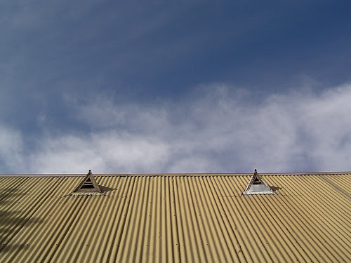roof and sky