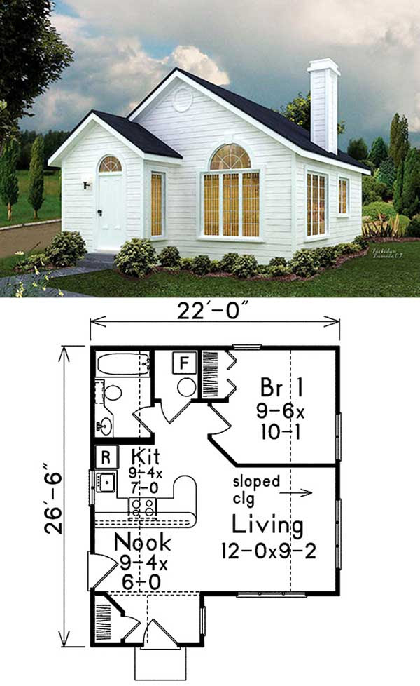 Popular Ideas 19 1 Floor Tiny House Plans, Small House Design Ideas With Floor Plan
