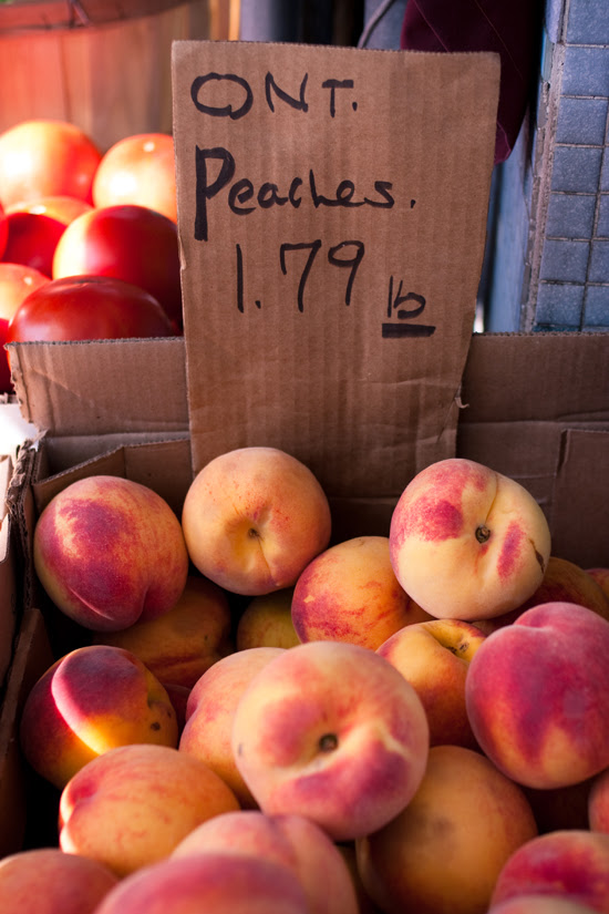 ontario peaches