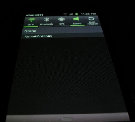 samsung galaxy s2 yellow tint
