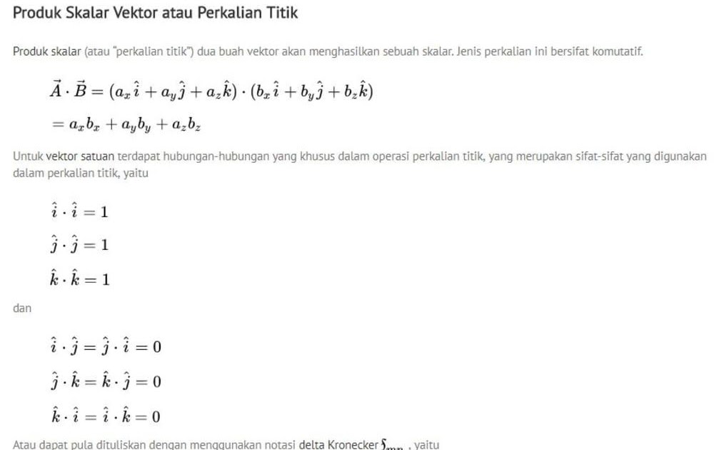 Contoh soal fisika bab vektor