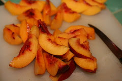 Mango-flavored nectarines and peaches