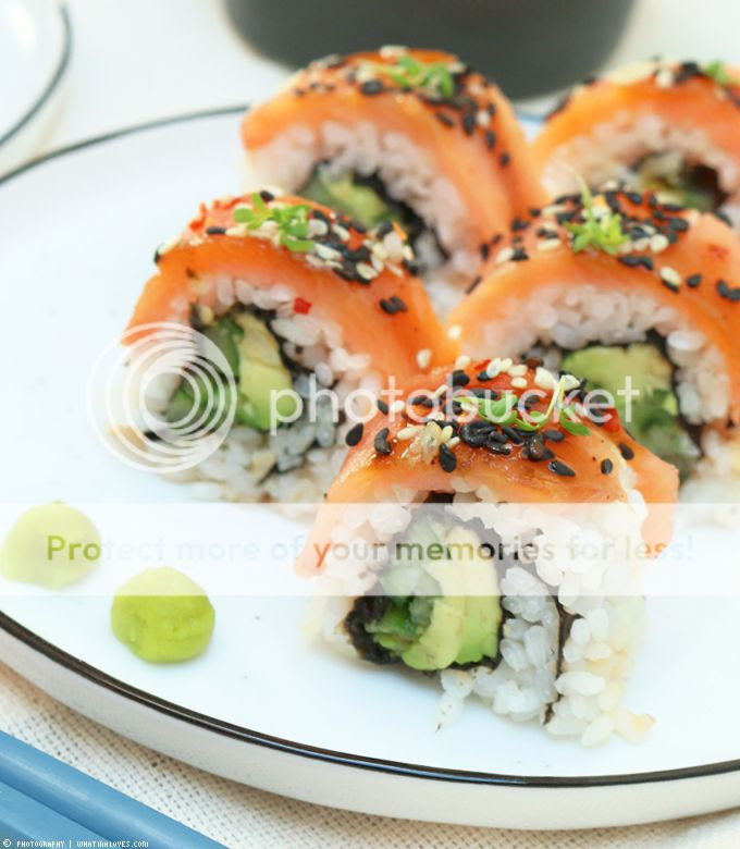 Rainbow Sushi | whatinaloves.com