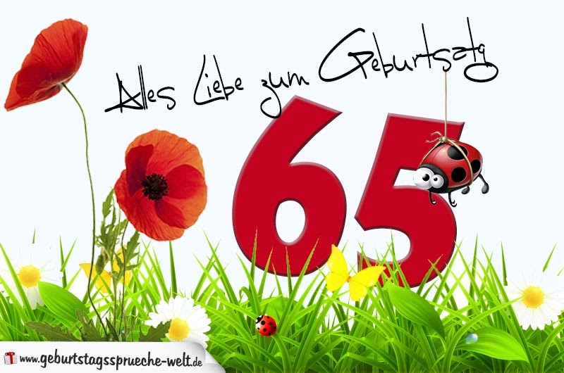 Sprüche Zum 65. Geburtstag Und Rente