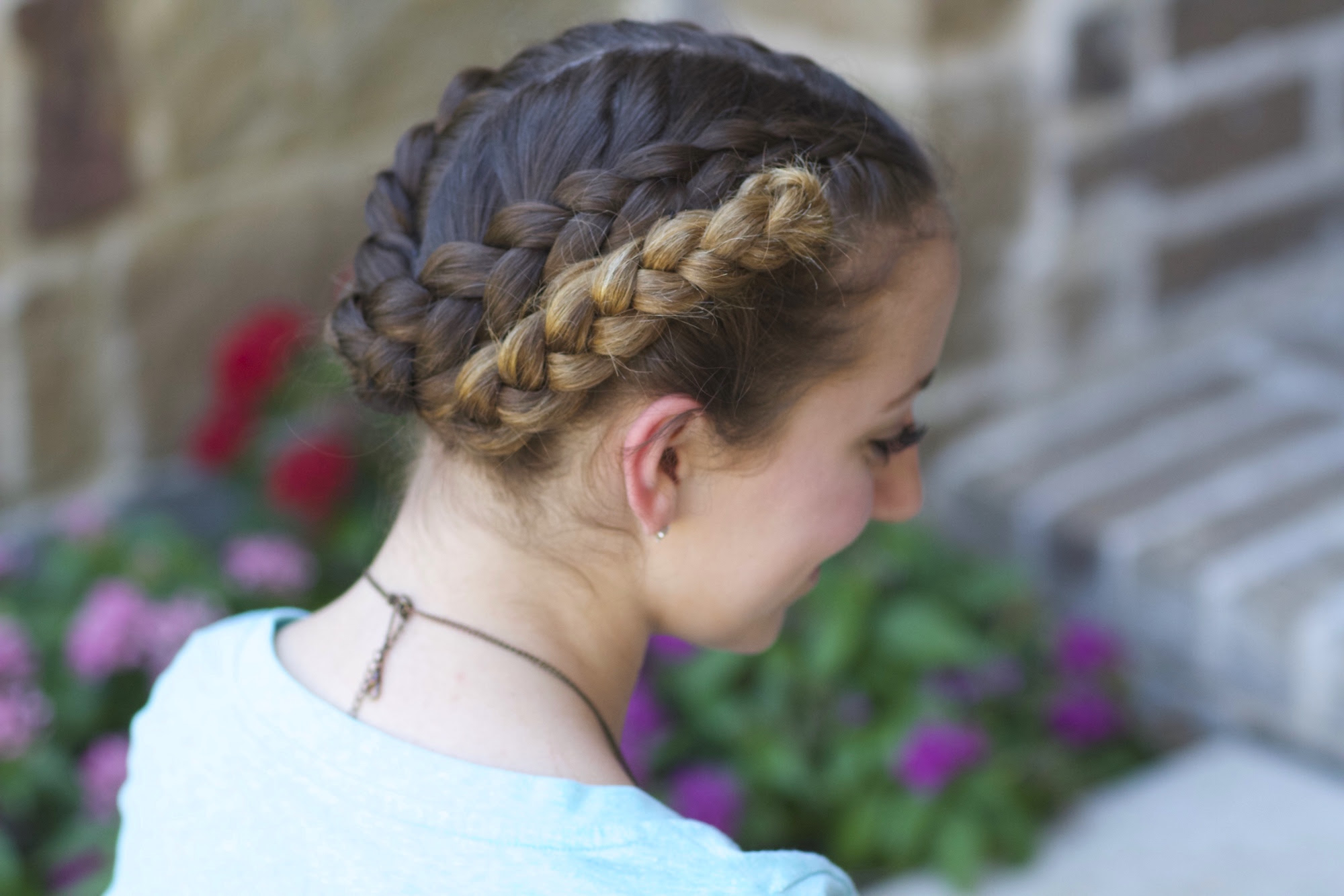 How To S Wiki 88 How To Style Braids For School