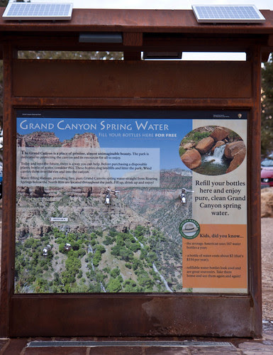 Grand Canyon Spring Water Refilling Station
