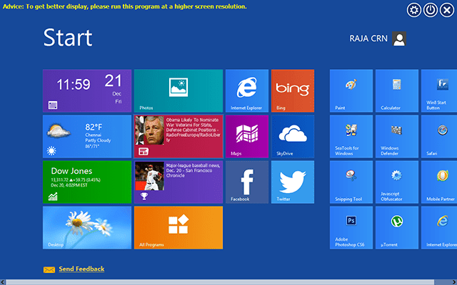 windows 8 metro ui in windows 7 Top 10 Windows 7 Themes, Visual Styles, Stylish Transformation Skin Packs for Win7