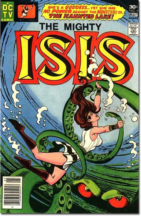 I find it hard to believe she's done all that horrible stuff in the Middle East. (Mighty Isis #4)