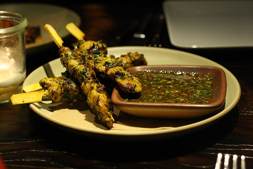 Chicken Oysters on Skewers