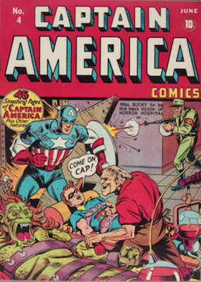 Captain America Comic Book Sales
