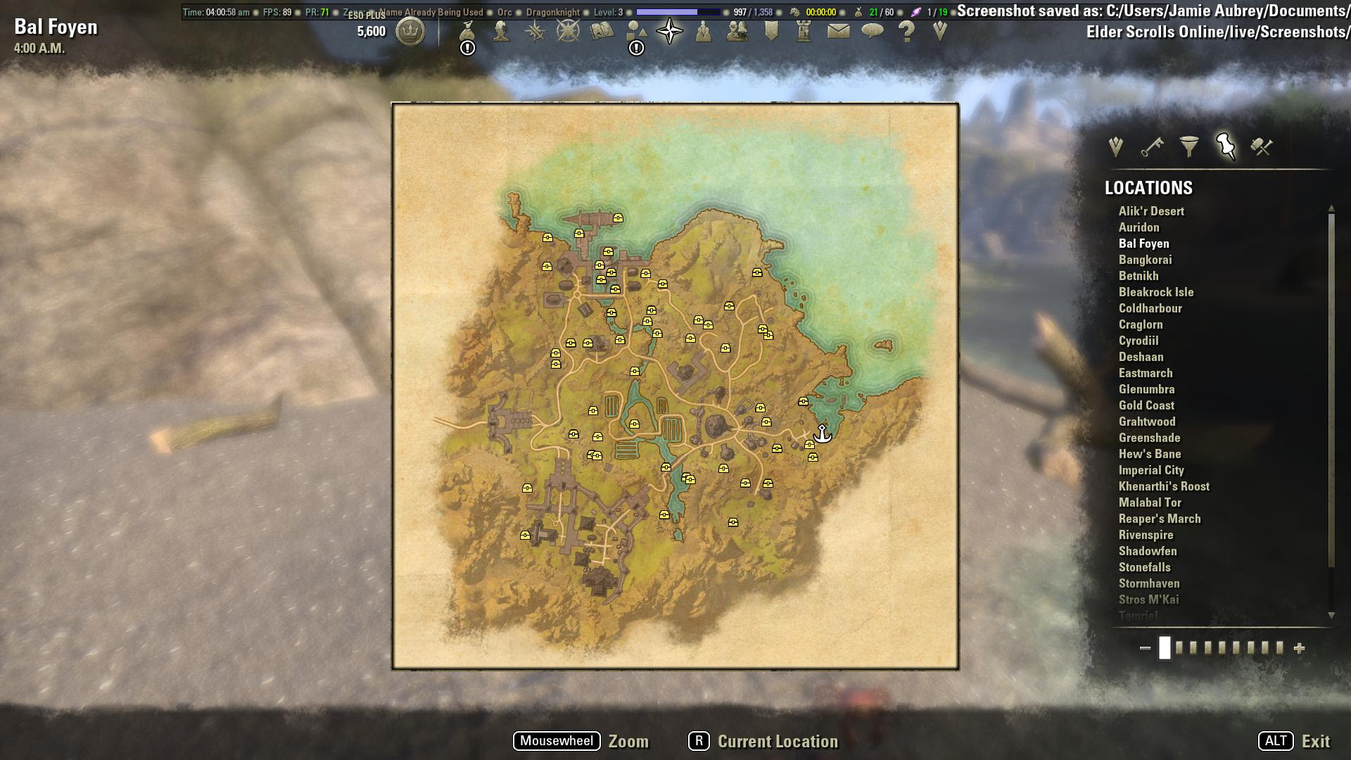 Eso Summerset Treasure Map 1