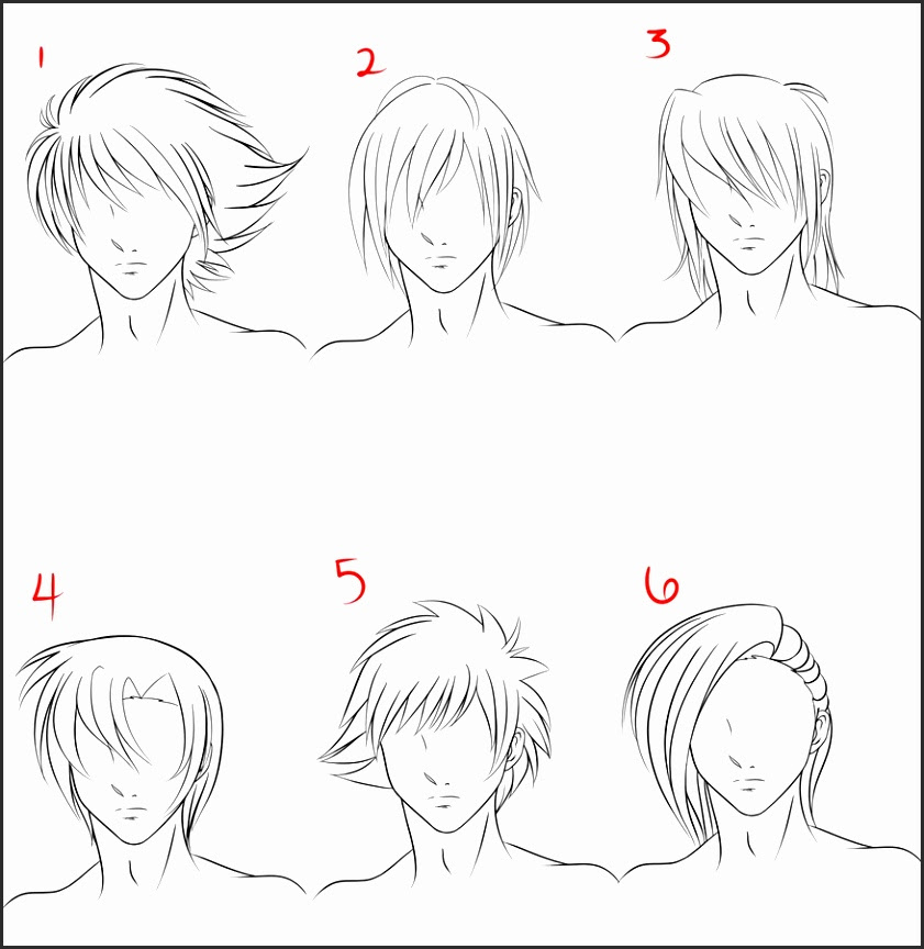 Contoh Soal Dan Materi Pelajaran 1 Anime Boy Hair