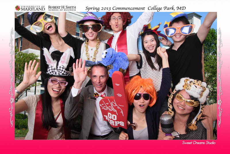 Graduation Party Photo Booth for University School of Business Spring 2013 Commencement