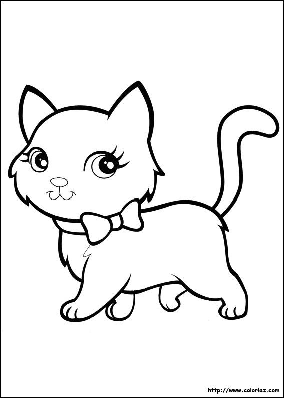 Dessin De Chat Mignon Facile Get Images Two