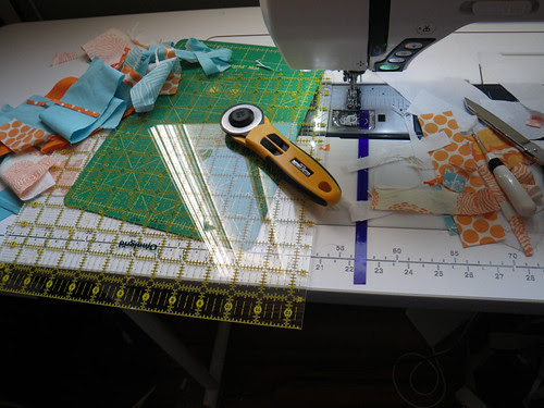 Quilting bees are messy!