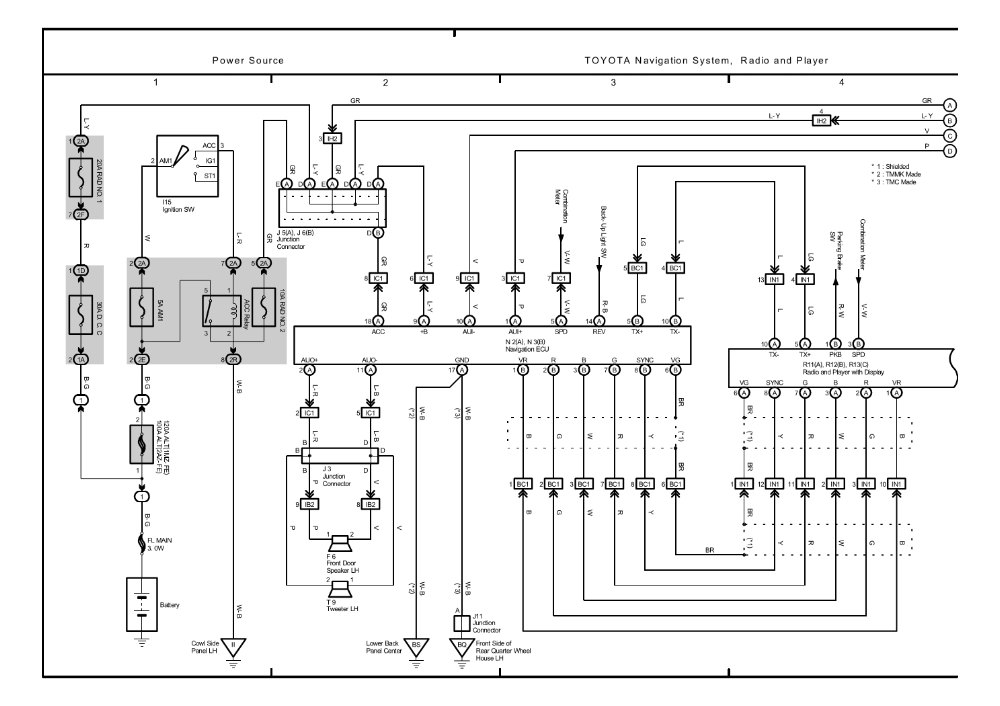 30 2002 Toyota Sequoia Radio Wiring Diagram Wiring Diagram List