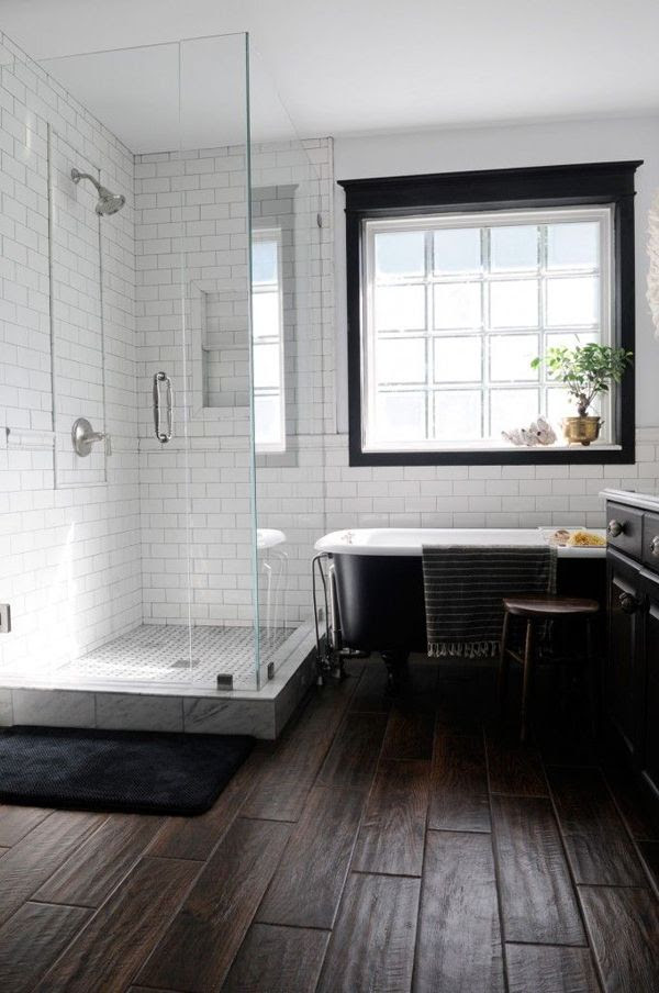 32 Cozy And Relaxing Farmhouse Bathroom Designs | DigsDigs