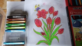80 Gambar Bunga Tulip Dari Crayon Paling Keren Gambar Pixabay
