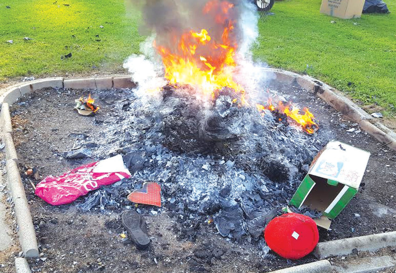 Backyard Burning Heats Up Tempers Sanilac County News