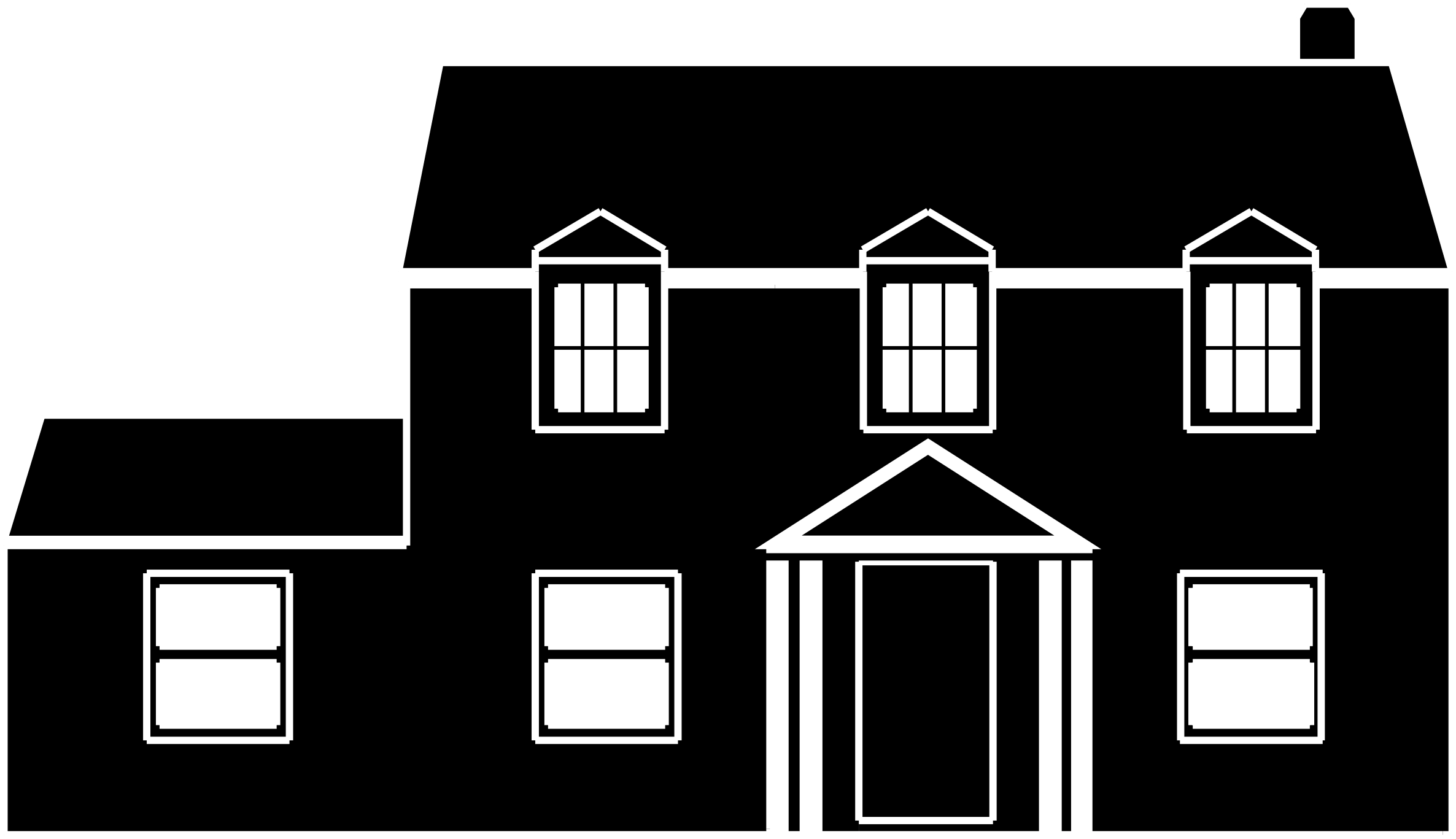 House Png Image Black And White Burnsocial