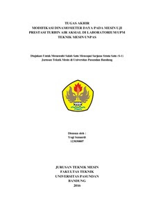 Contoh Skripsi Teknik Mesin S1 Pejuang Skripsi