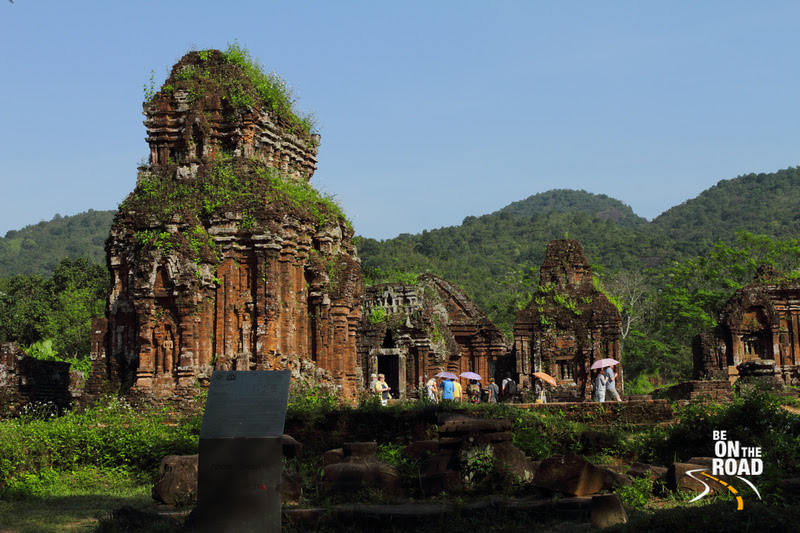 Beautiful green ruins of My Son Kingdom - a UNESCO World Heritage Site