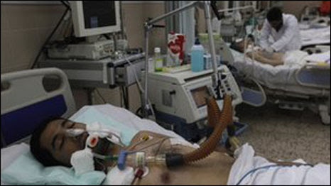 Người bị thương ở bệnh viện Benghazi