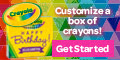 Get 20% off $50 at Crayola.com!