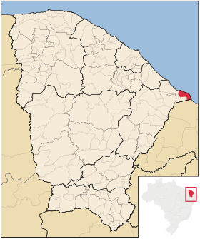 Localização de Icapuí