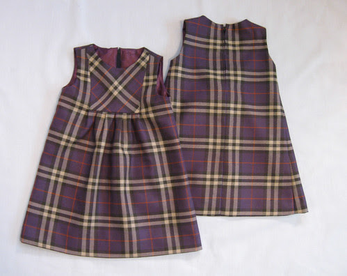 plaid front and back