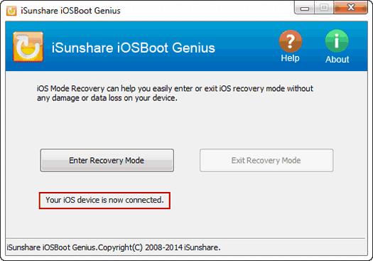 factory reset iPhone by entering recovery mode