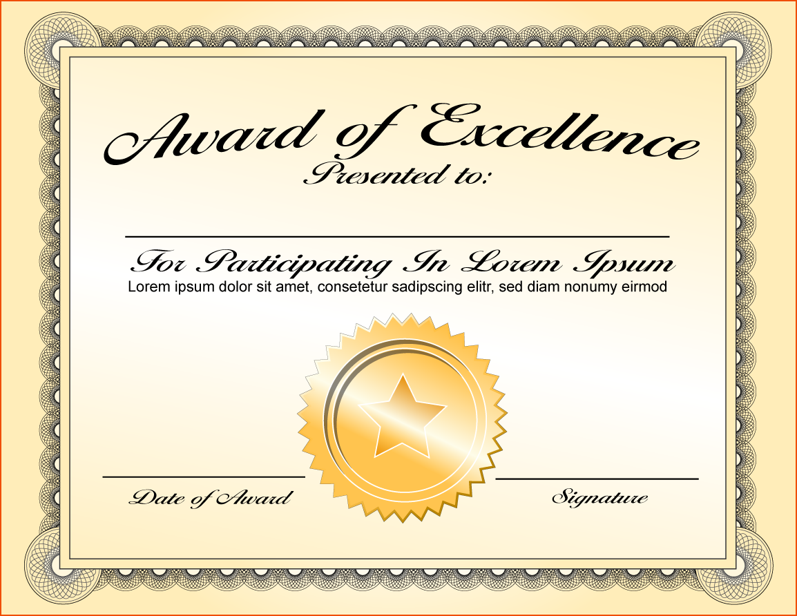 20+ Best For Certificate Png Template Free Download - Makayla Mansom With First Place Award Certificate Template