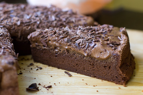 Ilma jahuta šokolaadikook / Flourless chocolate cake