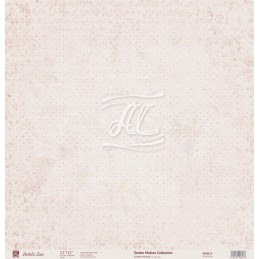 Лист односторонней бумаги для скрапбукинга Sweet Melody из коллекции Tender Motion Collection, 30*30 см.