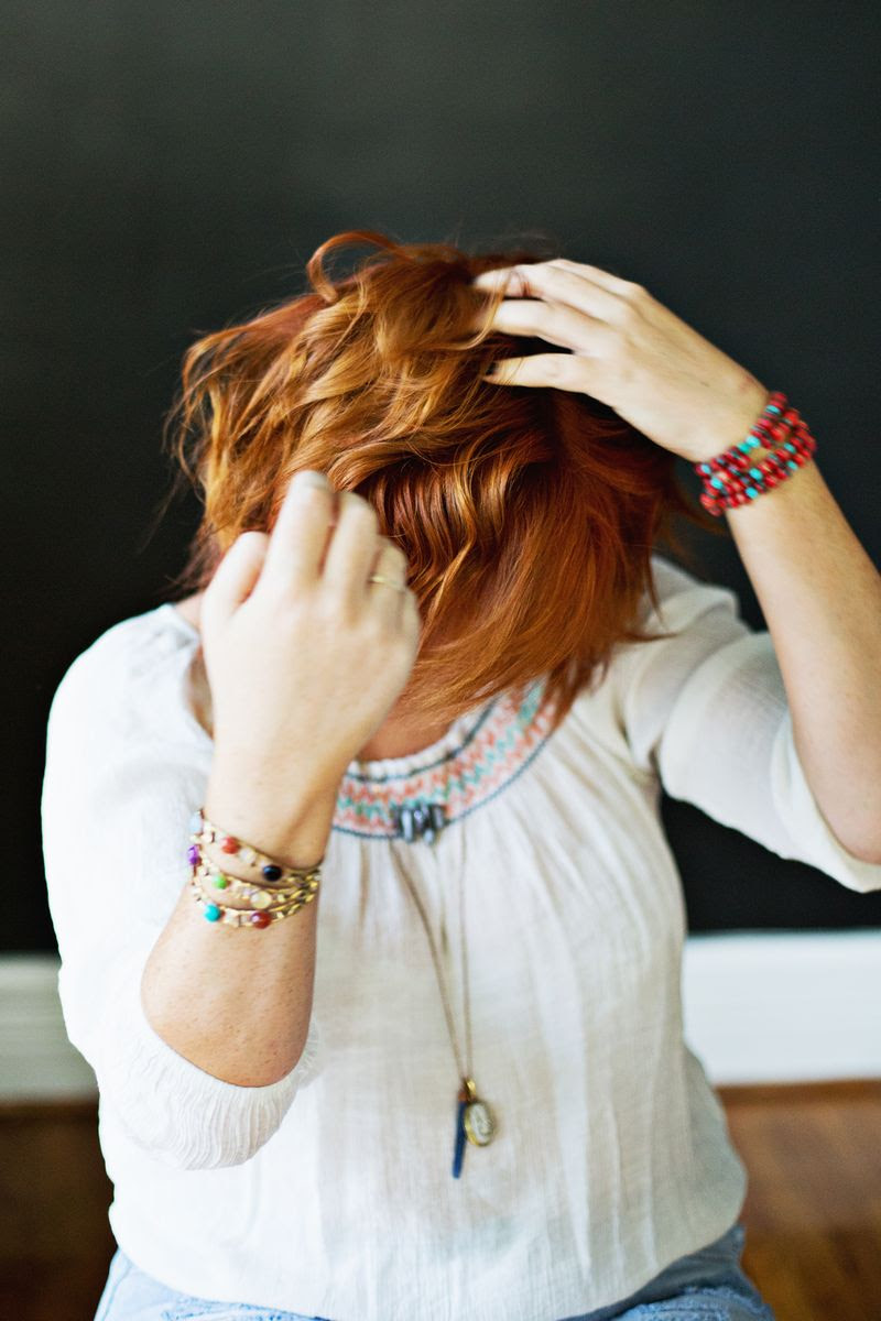 How to get beachy waves (click through for tutorial) How to get beachy waves (click through for tutorial)