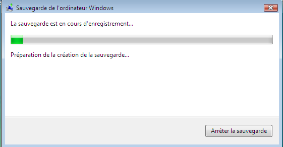 Tutoriel Centre Sauvegarde de Windows Vista/Seven