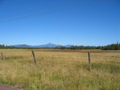 Mountain views near LaPine