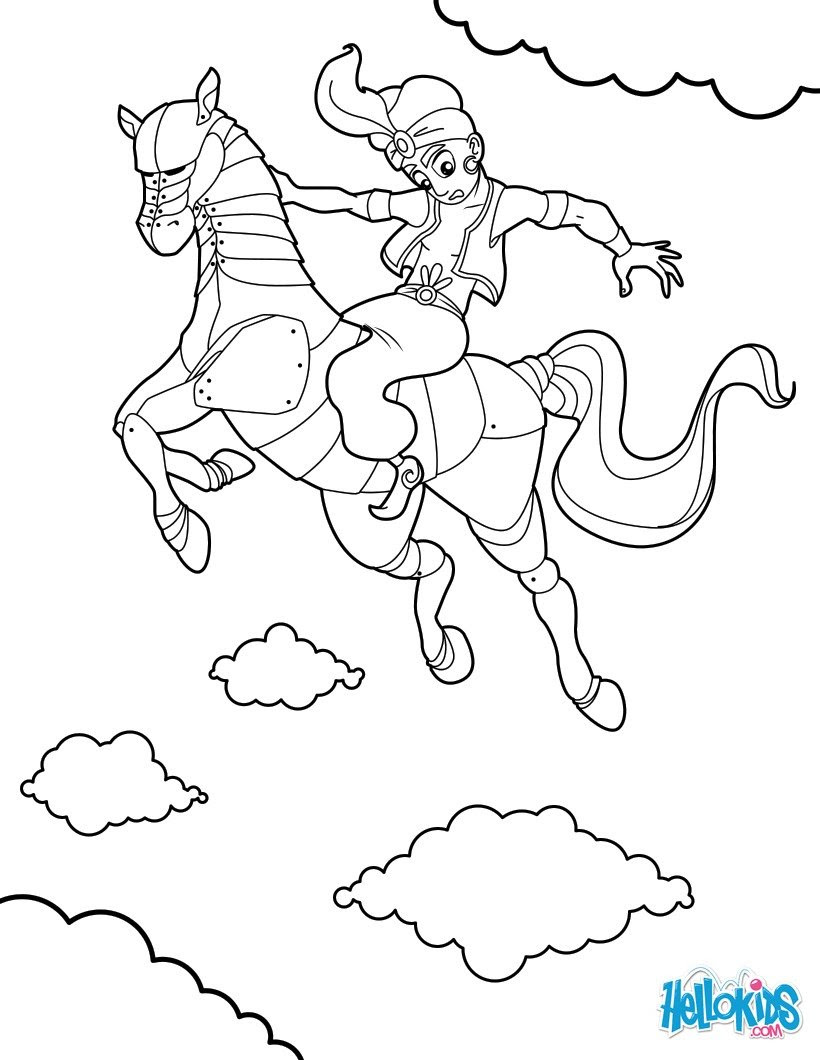 Coloriage Cheval De Troie  Des Milliers de Coloriage Imprimable