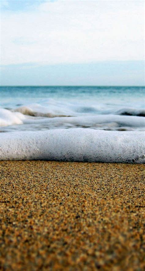 Beach Foam Water Sea The iPhone Wallpapers Beach Foam Water Sea The iPhone Wallpapers