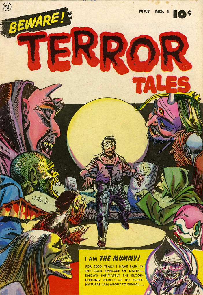 MONSTER BRAINS: Bernard Bailey - Beware! Terror Tales (1952-53)