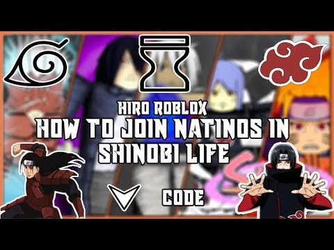 roblox shinobi nations itachi akatuski