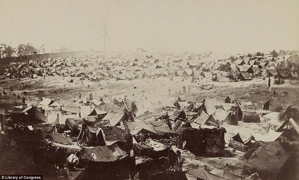 Cramped, diseased and vermin infested: The Andersoneville Prison Camp in 1864 under Confederate Captain Henry Wirz 